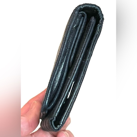 CHANEL—NYLON TRIFOLD WALLET—AUTHENTIC—GOOD CONDITION-CLASSIC & TIMELESS - Picture 6 of 16